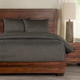 thumbnail image 2 of SIScovers Performance Tweed Bed-Cap Comforter Set with Tailored Corners Onyx Full 5 Piece, 2 of 5