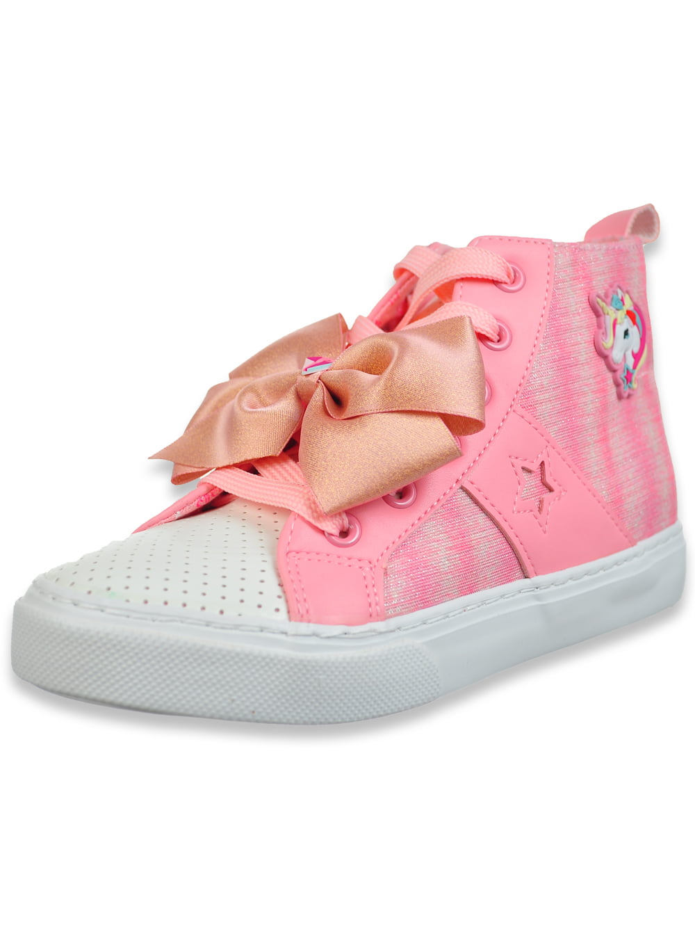 1 Jojo Siwa Girl's Youth Sneakers Bow Shoes Size 13 2 or 3 NEW in Box 
