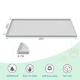 thumbnail image 4 of Alfombrilla de silicona para gatos Jacooxi, impermeable, 70 x 55 cm, color gris claro, 4 of 7