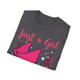 thumbnail image 4 of Girls love Ocean Animals Novelty Fish Lovers Unisex T-Shirt, 4 of 4