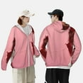 thumbnail image 4 of Gaeub Puppy Peeking Through Pink Men's and Women's UPF 50+ Long-Sleeved Sun Protection Clothing, Fishing Shirt Long Sleeve Zip-Large, 4 of 7