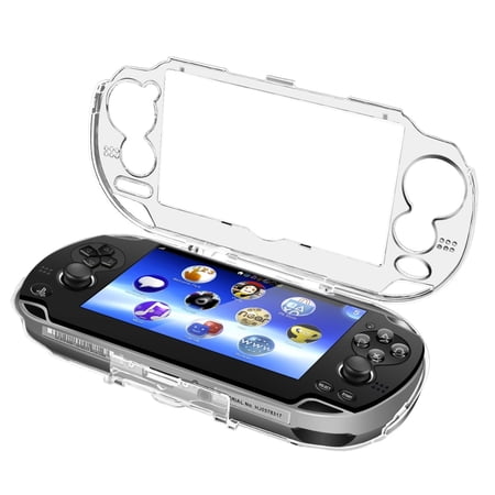 Clear Hard Case for PS Vita 1000 - Protective Transparent Hard Case for Sony PSV 1000, Full Cover Crystal Clear Hard Case for PSVita PCH 1000 Model, Snap-in Protector Cover Case with Clear Display
