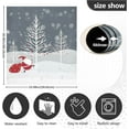 thumbnail image 3 of Coolnut Christmas Santa Claus Dishwasher Magnet Cover, Kitchen Refrigerator Cover Decal Decorative Washing Machine Door Panel, 23"x 26", 3 of 6