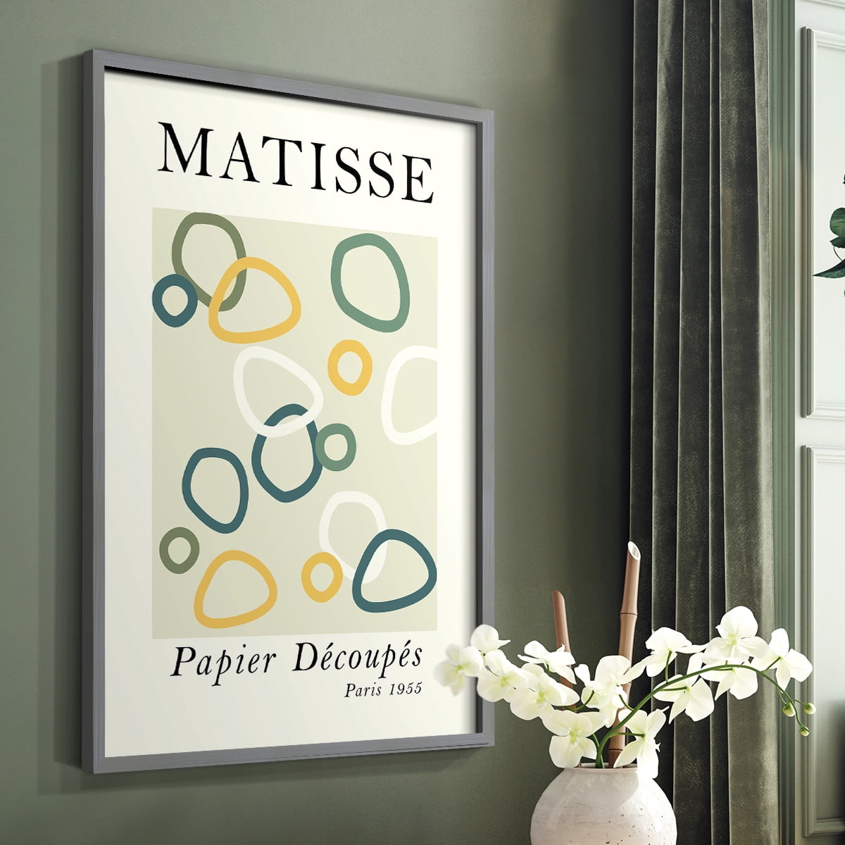Matisse CCLXXXI in Solid Wood 11 x 14 Framed Print