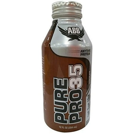 American Whey Protein - ABB Pure Pro Protein Shake, Chocolate, 12 Oz (Innerpack of 12)