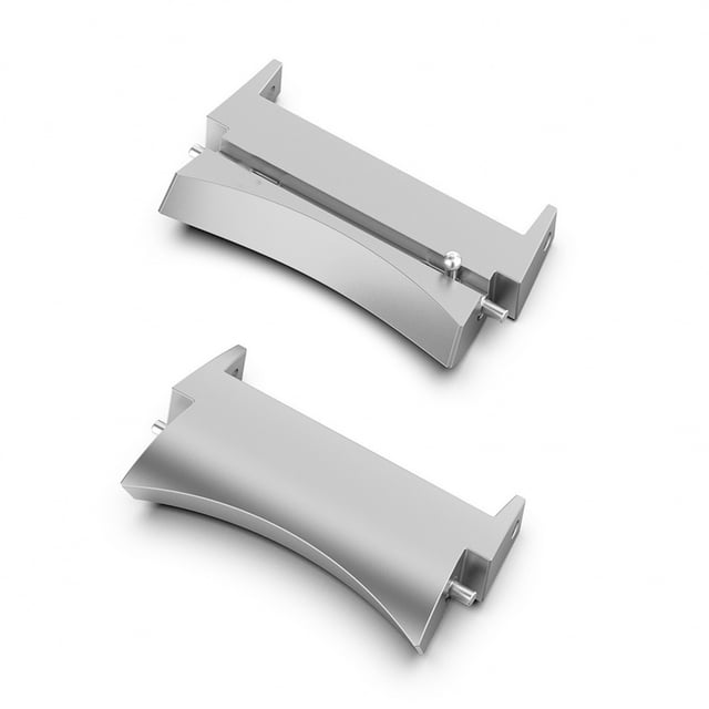 Mistaha 20mm Silver Metal Connector Head for Samsung Watch 6/5/5 Pro/4 Classic - Replacement Adapter for Watch Band