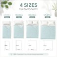 thumbnail image 4 of Ice Silk Beaded Fleece Cooling Throw Blanket, Lightweight Breathable Summer Blanket for Hot Sleepers, Soft Cool Blanket for Sofa, Bedroom & Travel, 4 of 5