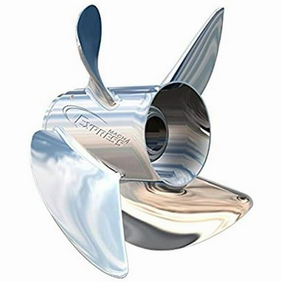 13 x 23 in. EX1-EX2 1423-4 Right 4 Blade Stainless Steel Propeller