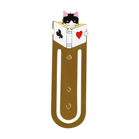 

PhoneSoap Metal Kawaii Cartoon Lovely Animal Bookmark Wacky Bookmark Student Gift G