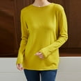thumbnail image 4 of Wdgfv Ladies' Warm Cable Knit Turtleneck Pullover Sweater Women's Knit Pullover Sweater Casual Loose Fit Ribbed Long Sleeve Tunic Blouse Soft Comfortable, 4 of 4