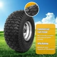thumbnail image 2 of 15x6.00-6 Replacement Lawn Mower Tires - 2 Pack Heavy Duty, 2 of 6