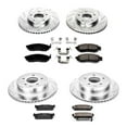 thumbnail image 3 of PowerStop Front and Rear Z23 Evolution Sport Carbon-Fiber Ceramic Brake Pad and Drilled & Slotted Rotor Kit Fits: INFINITI Select Models K4313, 3 of 10