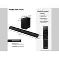 thumbnail image 3 of SAMSUNG B-series 5.1ch DTS Virtual:X Soundbar w/ Bass Boost HW-B750D/ZA, 3 of 8