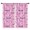 Pink Baseball Caps, variant on Blackout Kids Curtains,Pink Baseball Caps and Balls Pattern Childrens Insulated Curtains Set Of 2,Bedroom Essentials,Toddler Room Decor 42"x54"