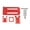 RED, variant on Milaget Battery Compartment Bin Fasteners Battery Holder for H16DR H16PL H16BM H16GT SILVER