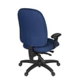 thumbnail image 4 of Romig Comfort Series High-Back Multifunctional Fabric Computer Task Chair with Adjustable Arms - Navy Blue, 4 of 7