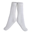 thumbnail image 3 of Calcetines de tubo a escala 1/12, elegantes calcetines casuales para cosplay, vestido de muñeca de moda. Blanco, 3 of 9