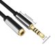 thumbnail image 2 of Auriculares Cable de extensión Aleación de aluminio Audio 3.5mm Altavoz macho a hembra Cable de 3 metros GeweYeeli EL2711-02, 2 of 7
