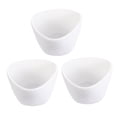 thumbnail image 4 of SEWOART Succulent Plant Flowerpot, White Ceramic Planter, Nordic Style, Home and Office Use, 3Pcs, 4 of 8
