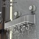 thumbnail image 4 of Estante de Baño con Ventosa de Plástico Verde - Organizador de Pared con Potente Succión, Cesta de Almacenamiento de 30 X 12 X 10 Cm para Maquillaje y Artículos de Tocador, 4 of 6