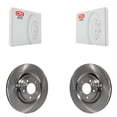 thumbnail image 1 of CMX Front Disc Brake Rotors Pair for Car Mazda RX-8 K8-100383, 1 of 8