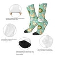 thumbnail image 4 of Balery Chicken Laying Eggs Calcetas Largas con Estampado para Hombre y Mujer – Suaves y Transpirables, Talla Única (US 5-11), 4 of 6