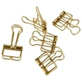 thumbnail image 3 of S SERENABLE 5 Pieces Hollow Long Tail Clip Paper Photo Folder Bill Clips Gold, 3 of 9