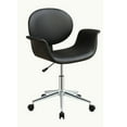 thumbnail image 1 of Chaise de bureau Camila d'ACME, polyuréthane noir, 1 of 1