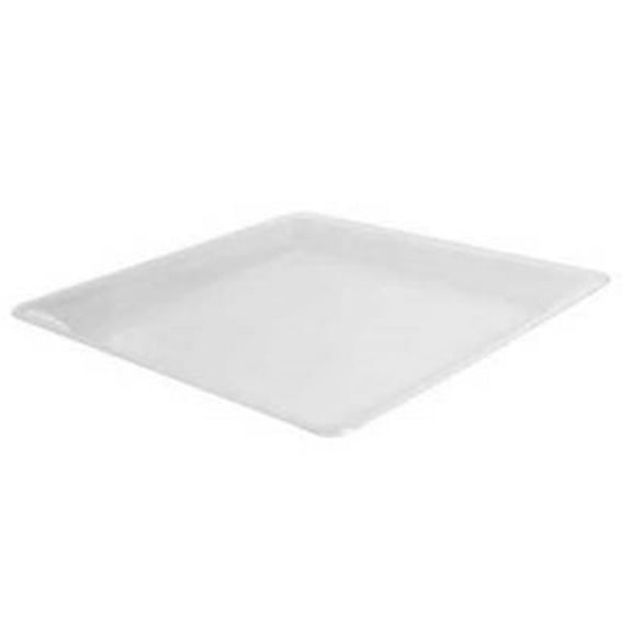 Fineline Settings 3581-CL Clear 18'' x 18'' Square Tray