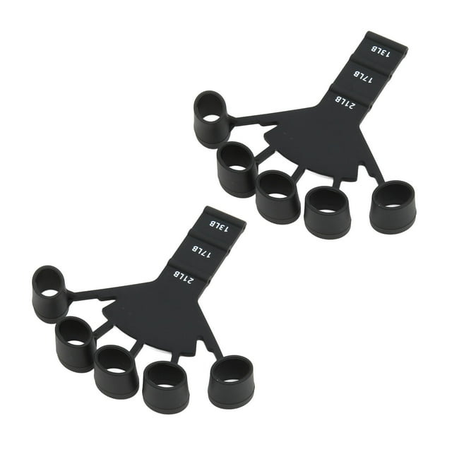 Entrenador de dedos, 2 piezas, estirador de dedos de silicona, banda elástica para ejercitar los dedos de la mano, diseño aerodinámico