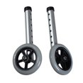 thumbnail image 4 of Mobutofu 2 Pcs Roue de Remplacement en Alliage d'Aluminium pour Aide à la Marche 11.8x4.6x1.2in Usage Intérieur Extérieur, 4 of 8