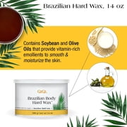 GiGi Brazilian Waxing Kit for Women with Hair Removal Wax, Wax Warmer, Hard Wax and Skin Soothing Oils