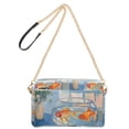 thumbnail image 2 of FORMRS Women Crossbody Purse with Chain Strap Vegan Leather Shoulder Handbag, Blue Goldfish, 2 of 7