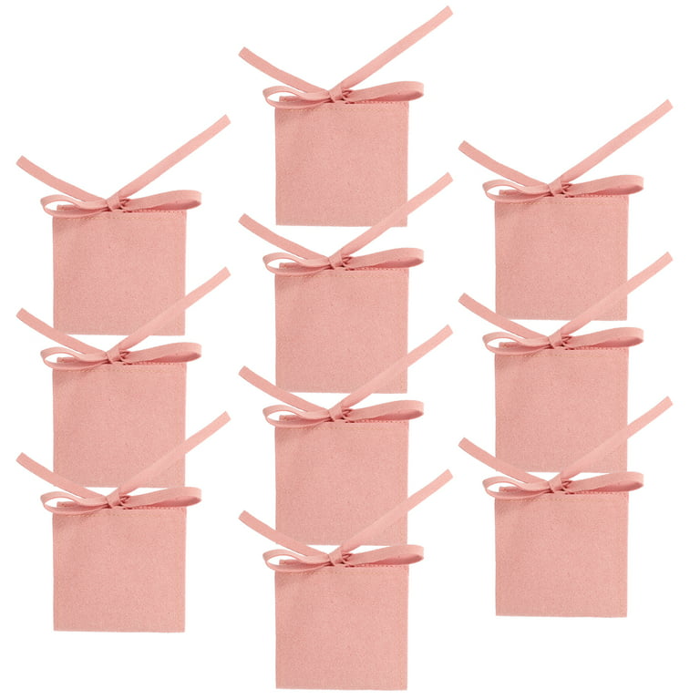 10pcs Jewelry Packaging Bags Jewelry Pouch Small Jewelry Gift Bags Necklace  Packaging Bag 