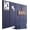 Dark Blue, variant on Vision Board - Cork Board for Walls, 59" x 36" | 15 Pack | Cork Board Tiles, Felt Bulletin Board, Large Corkboard, Cork Panel for Office, Felt wall Panels, Cork Panels, Corkboard Roll (Pink)