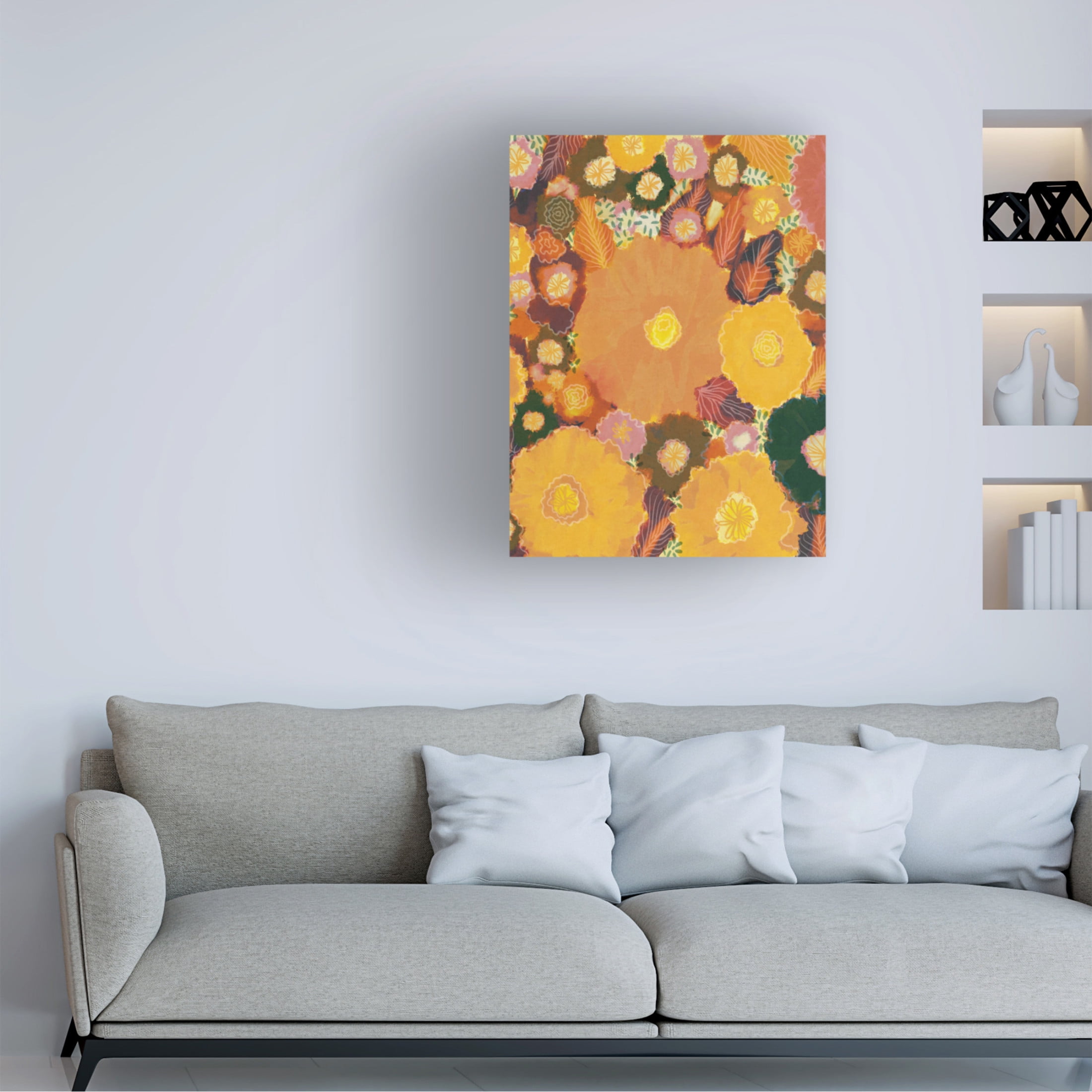 Trademark Fine Art Alisa Galitsyna Magic Garden Canvas Wall Art