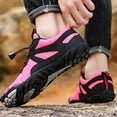 thumbnail image 6 of Womens Water Hiking Shoes Quick Dry Barefoot Trail Athletic Non Slip Breathable Lightweight Outdoor Sneakers Pink,Size 5.5, 6 of 9