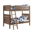 thumbnail image 4 of Acme Wooden Twin/Twin Bunk Bed Antique Oak Brown - Saltoro Sherpi, 4 of 7