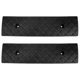 thumbnail image 1 of 2pcs Rubber Car Curb Ramps Threshold Bridge Tracks Ramps For Driveway Sidewalk, 1 of 4
