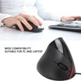 thumbnail image 3 of Wired Vertical Computer Mice, One Click Wake Up Right Hand Vertical Mouse Automatic Sleep Adjustable DPI  for Notebook PC, 3 of 8