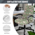 thumbnail image 5 of Xixirimido Cats and Books Print Office Chair Covers Computer Universal Stretchable Chair Covers Desk Chair Armrest Covers High Back Slipcovers for Rotating Chairs, Large, 5 of 6