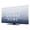 Navy Blue, Indigo, White, variant on Mist Ocean TV Cover for 50 Inch Screen,Stretch Fabric Dustproof TV Display Protector,Coastal Indigo Gray Ombre Sea Waves Minimalist Elastic Slipcover Monitor Cover for Indoor Computer 43.6"x24.5"