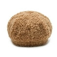 thumbnail image 5 of Bibifish Womens Beret Hat Cream Shearling Newsboy Cap Fluffy Soft Detail Warm Adjustable Casual Fall Winter & Daily Stylish Ladies Cap, 5 of 7