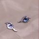 thumbnail image 3 of Diferentes pendientes de pupila para mujer, estilo ojo de gato, diseño personalizado, ligero y lujoso, pendientes de ojo de gato con aguja de plata 925, 3 of 6
