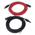 thumbnail image 4 of Solar Panel Cable,2pcs 12AWG 4mm² Solar Solar Adaptor Extension Cable Solar Panel Extension Cable Maximized Efficiency, 4 of 8