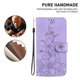 thumbnail image 5 of Funda de piel Con Soporte plegable y Diseño floral Yashi para Oppo A59 5G/A2m 5G Verde, 5 of 5