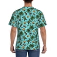 thumbnail image 2 of Naloa Pineapple Sea Turtle Men's T-Shirt Sport T-shirt Men's Basic Tee Casual Men's Shirt, Round Neck, Short Sleeves - X-Large, 2 of 5