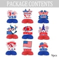 thumbnail image 7 of Tumao 9Pcs Independence Day Honeycomb Centerpieces Decorations, 4th of July Table Centerpiece, Patriotic Party Table Decorations American Red White and Blue Patriotic Party Decor, 7 of 7