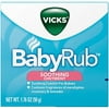 Vicks Babyrub Soothing Ointment Comfort For Babies 1.76oz Each