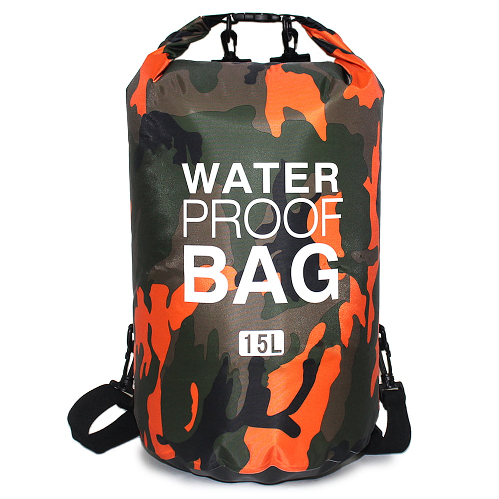 Bags Waterproof Dry Bag River Ocean Backpack Rafting L 5/10/15/20 Diving O2G1 